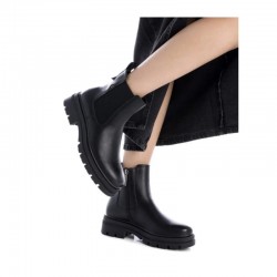 Botines Planos Mujer Refresh 171979 Negro