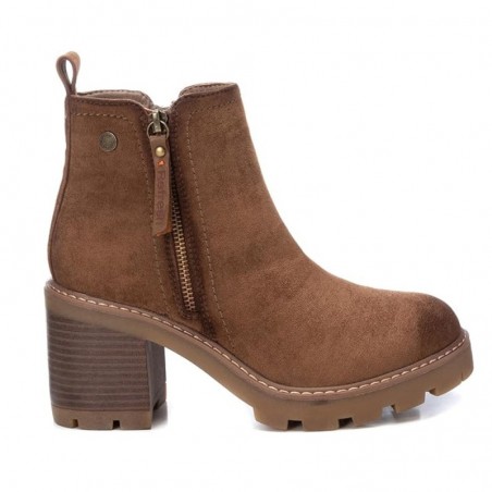 Botines de Tacón Mujer Refresh 172125 Camel