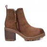 Botines de Tacón Mujer Refresh 172125 Camel