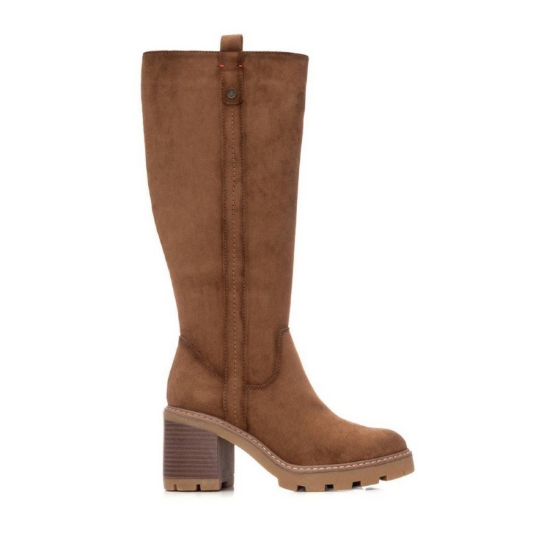 Botas de Tacón Mujer Refresh 173033 Taupe