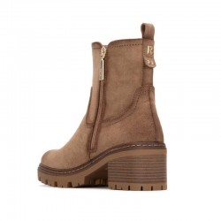 Botines de Tacón Mujer Refresh 173023 Taupe