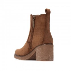 Botines de Tacón Mujer Refresh 173039 Taupe