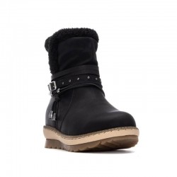 Botines Planos Mujer Refresh 173250 Negro