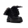 Botines Planos Mujer Refresh 172920 Negro