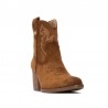 Botines de Tacón Mujer Refresh 173014 Camel
