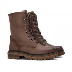 Botines Planos Mujer Refresh 172920 Taupe