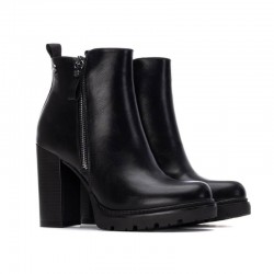 Botines de Tacón Mujer Refresh 172923 Negro
