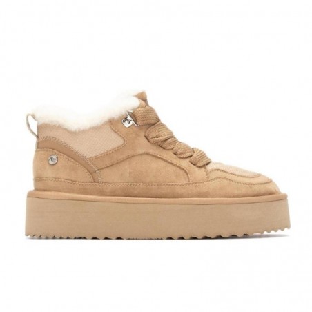 Botines Planos Mujer XTI 144338 Beig