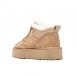 Botines Planos Mujer XTI 144338 Beig