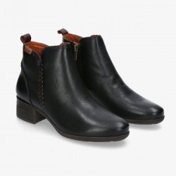 Botines de Tacón Mujer Pikolinos W6W-8950 Negro