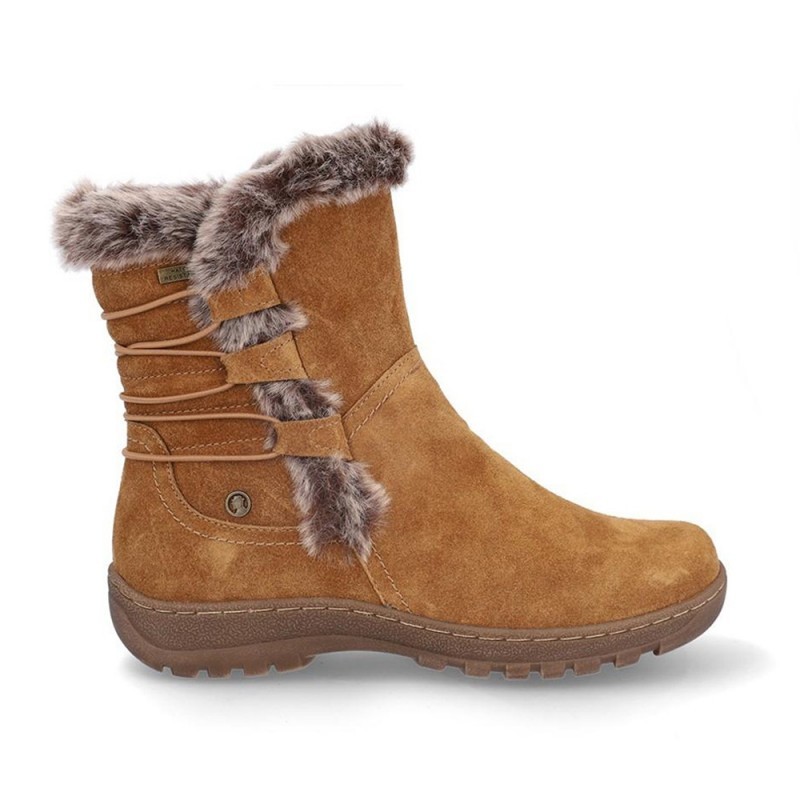 Botines Planos Mujer Coronel Tapiocca T711 Cuero
