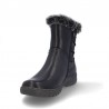 Botines Planos Mujer Coronel Tapiocca T711 Negro-Negro