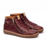 Botines Planos Mujer Pikolinos W7B-8868 Burdeos
