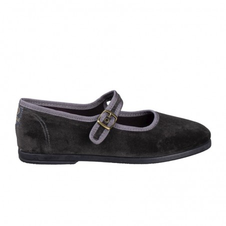 Zapatos Casual Mujer Natural World Loire Gris