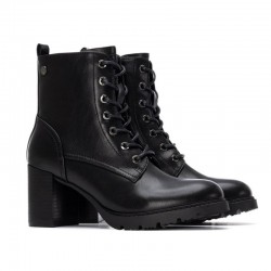 Botines de Tacón Mujer XTI 144298 Negro