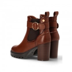 Botines de Tacón Mujer XTI 144521 Camel