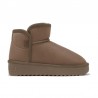 Botines Planos Mujer D.franklin Nordic Low Basic Taupe Taupe