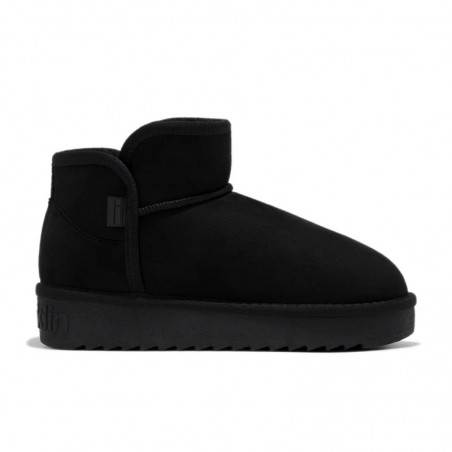 Botines Planos Mujer D.franklin Nordic Low Basic Negro