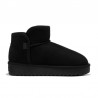 Botines Planos Mujer D.franklin Nordic Low Basic Negro