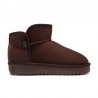 Botines Planos Mujer D.franklin Nordic Low Basic Marron