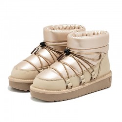 Botines Planos Mujer D.franklin Nordic Grip Beig