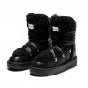 Botines Planos Mujer D.franklin Nordic Fur Negro