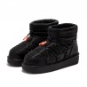 Botines Planos Mujer D.franklin Nordic Grip Negro