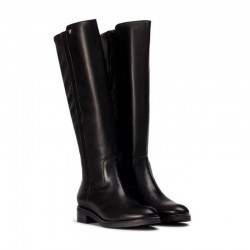 Botas Planas Mujer Wonders 54100 Negro
