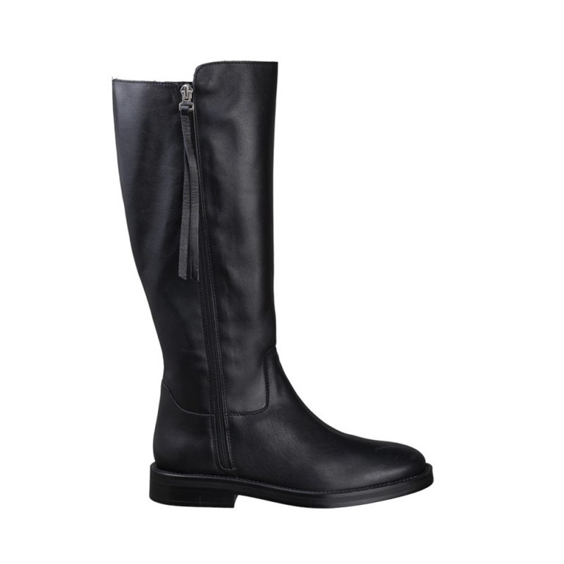 Botas Planas Mujer Maria Jaen 1000 Negro