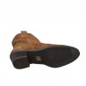 Botines de Tacón Mujer Maria Jaen 1020 Cuero