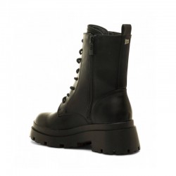 Botines Planos Mujer MTNG 54587 Negro