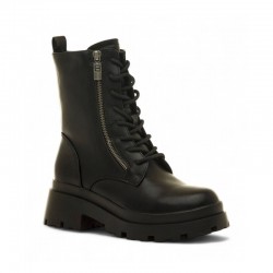 Botines Planos Mujer MTNG 54587 Negro
