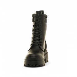 Botines Planos Mujer MTNG 54587 Negro