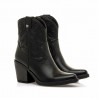 Botines de Tacón Mujer MTNG 59581 Negro