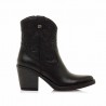 Botines de Tacón Mujer MTNG 59581 Negro