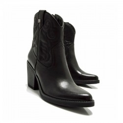 Botines de Tacón Mujer MTNG 59581 Negro