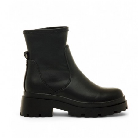 Botines Planos Mujer MTNG 54579 Negro