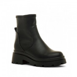 Botines Planos Mujer MTNG 54579 Negro