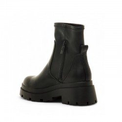 Botines Planos Mujer MTNG 54579 Negro