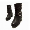 Botines de Tacón Mujer MTNG 54664 Negro