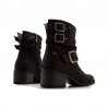 Botines de Tacón Mujer MTNG 54664 Negro