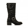 Botas de Tacón Mujer MTNG 54663 Negro