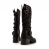 Botas de Tacón Mujer MTNG 54663 Negro