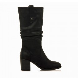 Botas de Tacón Mujer MTNG 59357 Negro