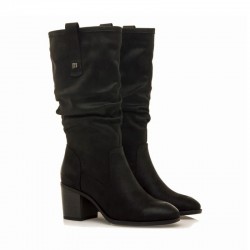 Botas de Tacón Mujer MTNG 59357 Negro