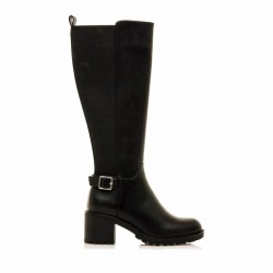 Botas de Tacón Mujer MTNG 55166 Negro