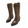 Botas de Tacón Mujer MTNG 59794 Marron