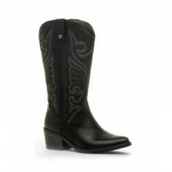 Botas de Tacón Mujer MTNG 59794 Negro
