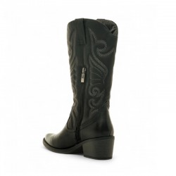 Botas de Tacón Mujer MTNG 59794 Negro