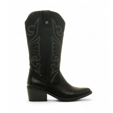 Botas de Tacón Mujer MTNG 59794 Negro